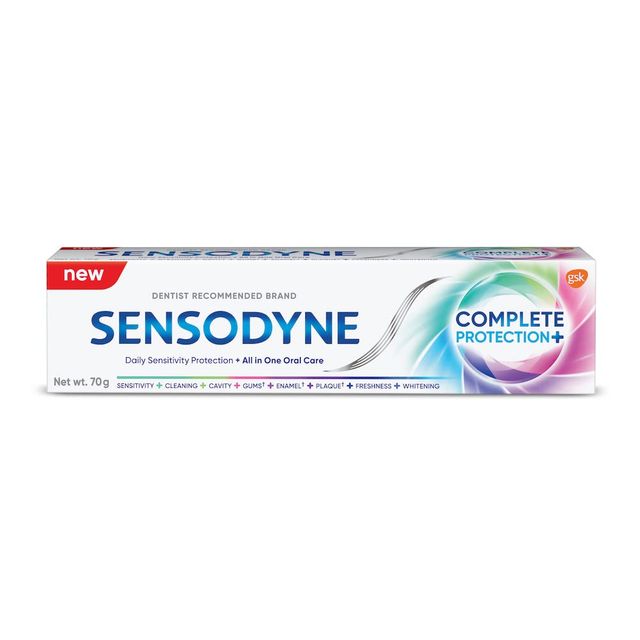Sensodyne Toothpaste Complete Protection+, All in One Daily Oral Care Tooth Paste Combo Pack