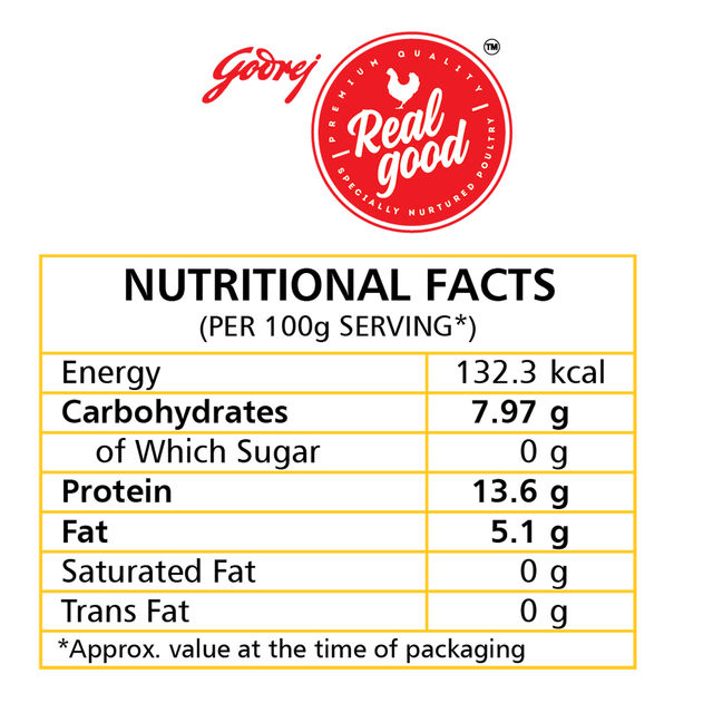 Godrej Real Good Chicken Marinated Lollipop 
