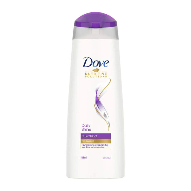 Dove Daily Shine Shampoo 180 ml Combo