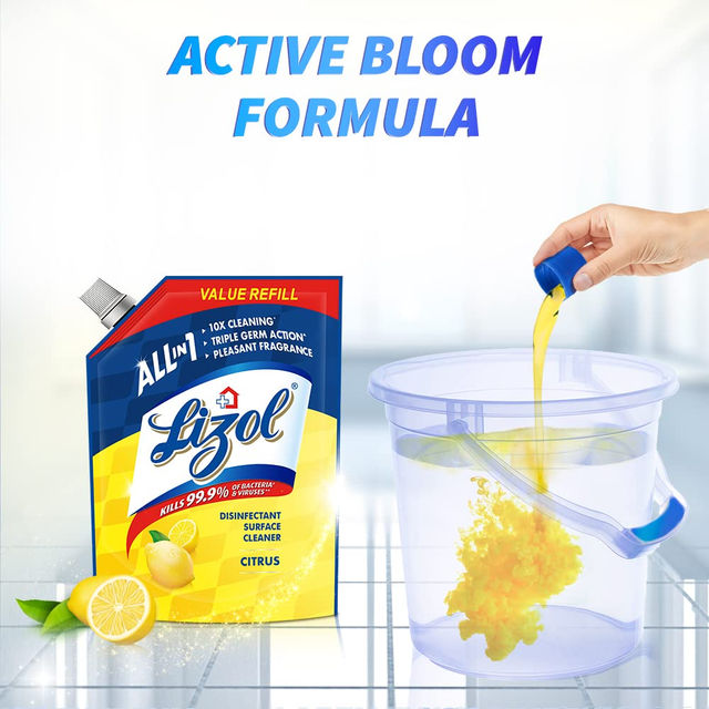 Lizol Citrus Floor Cleaner Liquid