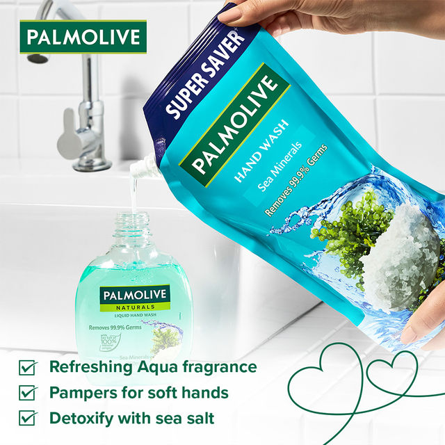Palmolive Naturals Sea Minerals Liquid Hand Wash - Refill Pack