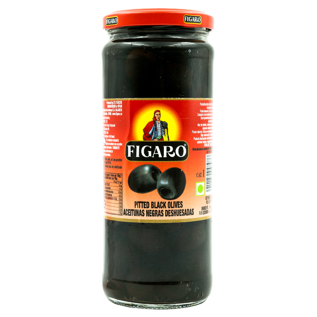 Figaro Pitted Black Olive 