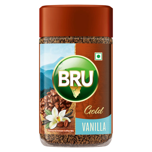 Bru Gold Vanilla Flavoured Instant Coffee
