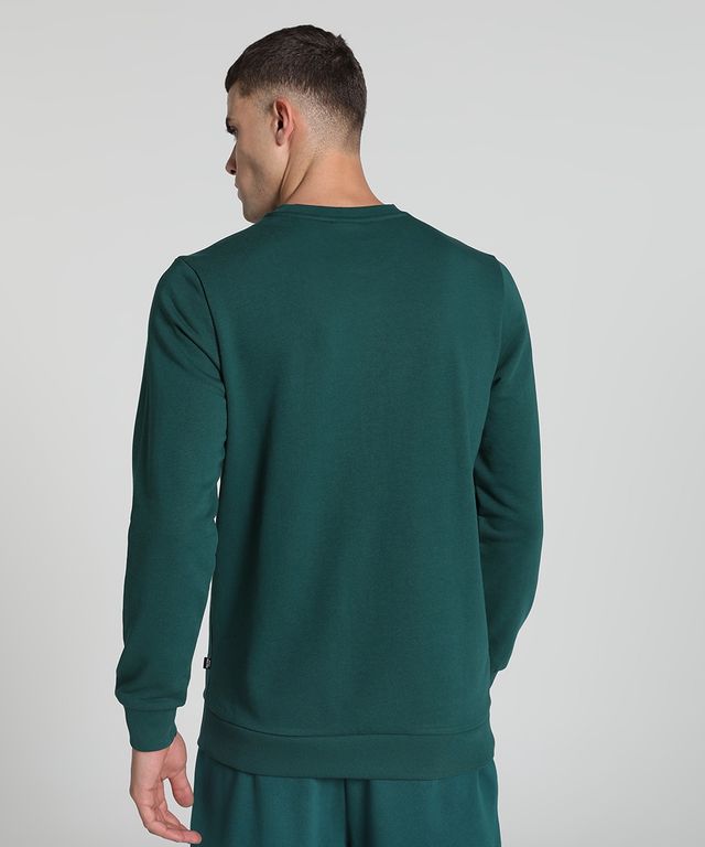 Puma Men's Sweatshirt Crew Regular Fit - Green | M