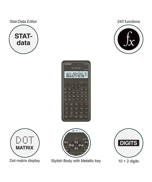 Casio Fx82Ms Scientific Calculator