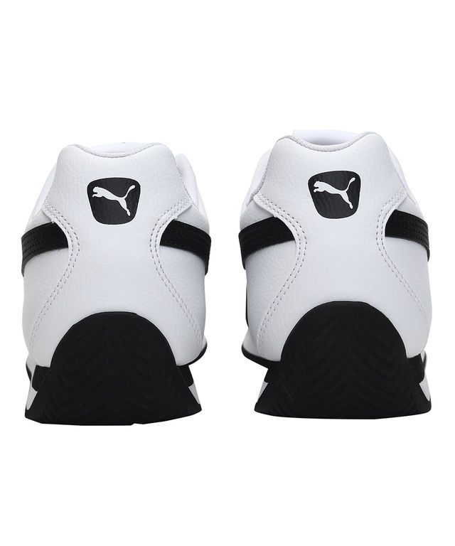 Puma Unisex Turin 3 Sneakers White and Black Uk/Ind- 9