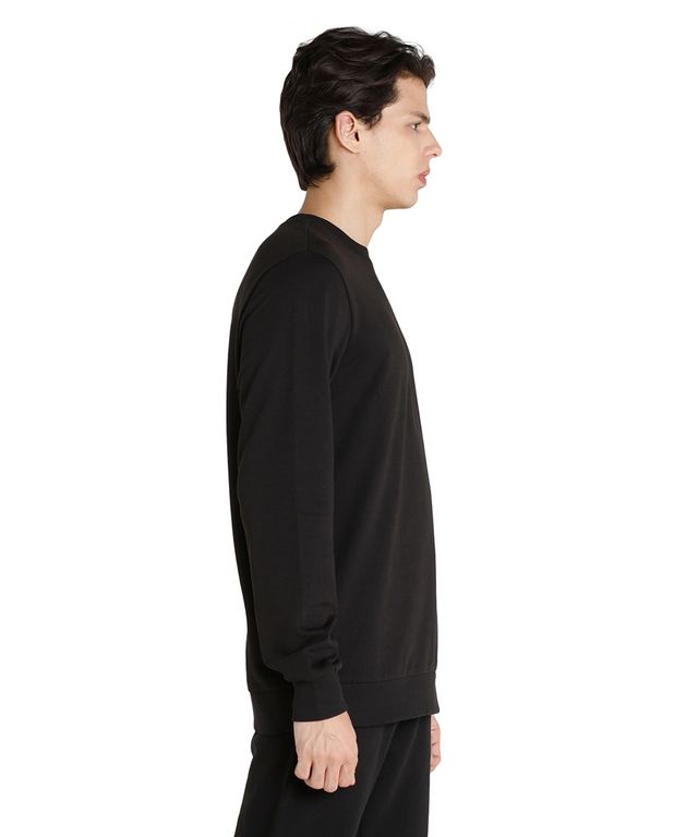 Puma Men's Sweatshirt Crew-Neck Regular Fit - Black | L