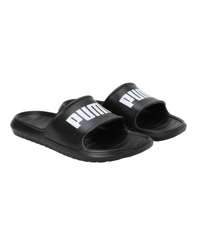 Puma Men's Divecat V2 Lite Unisex Slides | Black | UK-Ind - 7