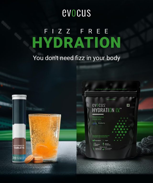 Evocus Lime and Yuzu Electrolytes Mix Powder