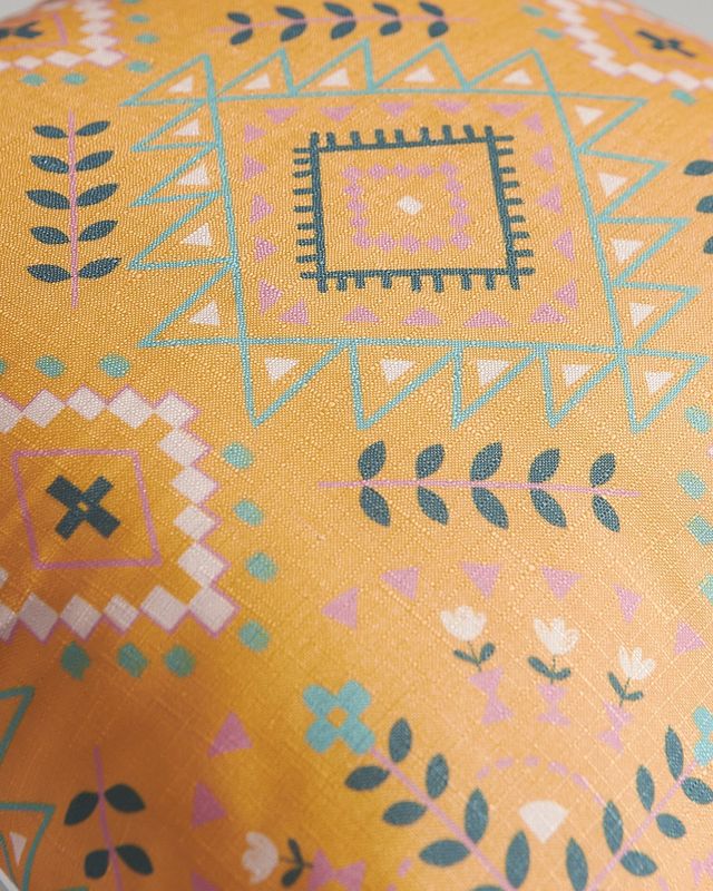 Teal By Chumbak | Mexico Aztec 16 inch Cushion Covers Set Of 5
