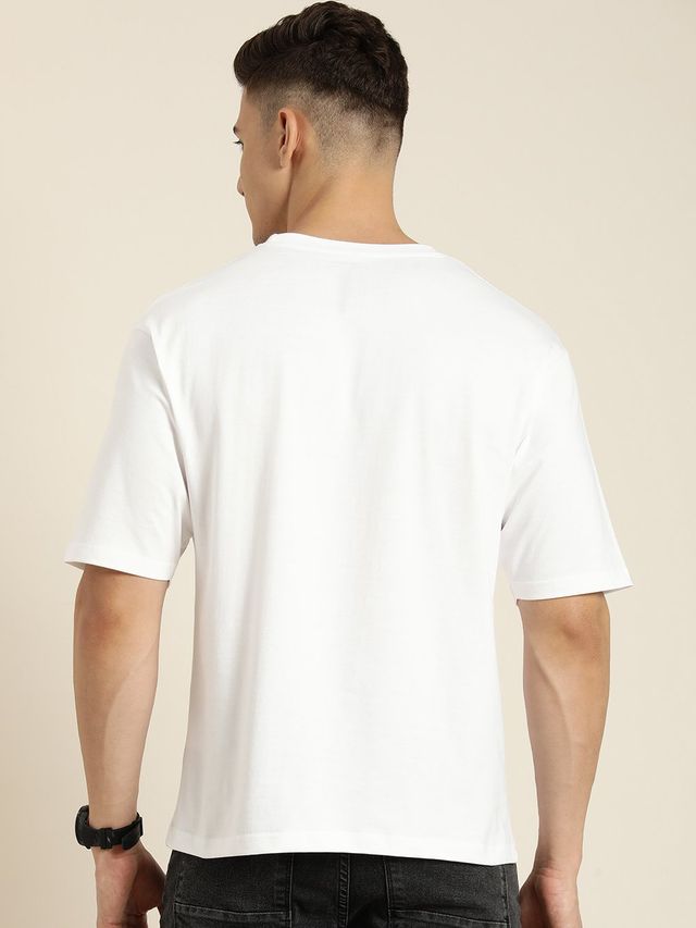 Difference of Opinion Men T-shirt - White | Classic Fit | XL