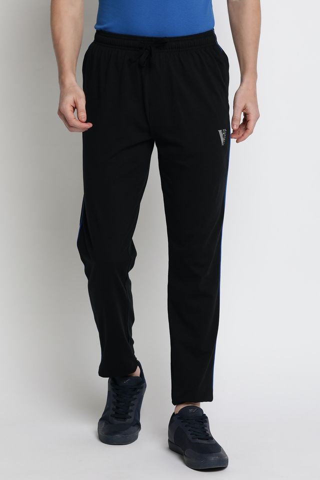 Van Heusen Men's Smart Tech Trackpant | Black - L
