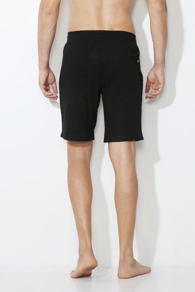 Van Heusen Men's Smart Tech Knit Shorts | Black - XL