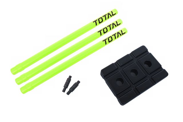 Total Plastic Cricket Stump Set With Cover