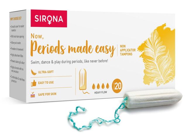Sirona Premium Tampons - Heavy Flow
