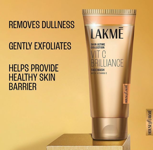 Lakme Vitamin C Brilliance Facewash With Vitamin C Face Wash For Brighter Skin