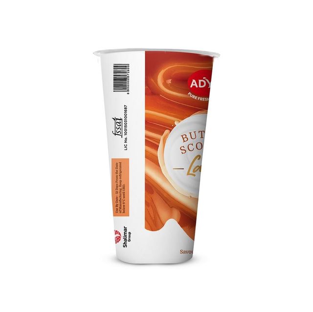 Adya Butterscotch Glass Lassi 180 ml Combo