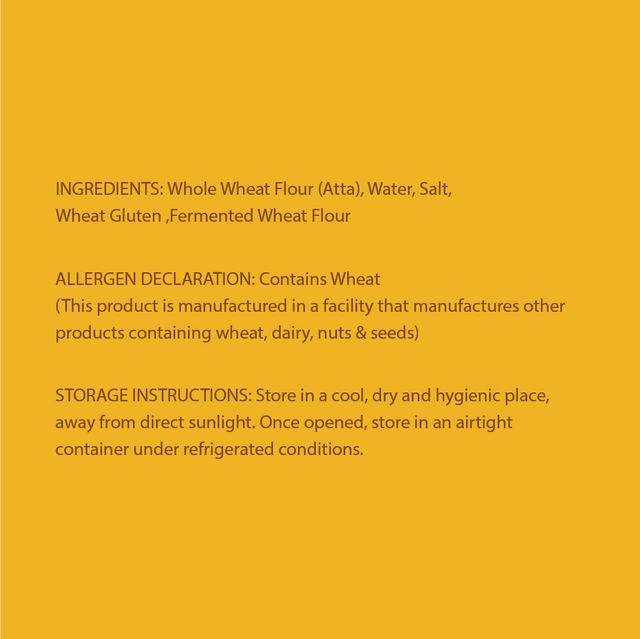 Suchali'S Artisan Bakehouse 100% Whole Wheat Sourdough (Pouch)
