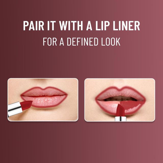 Swiss Beauty Pure Matte Lipstick - 227 Coffee