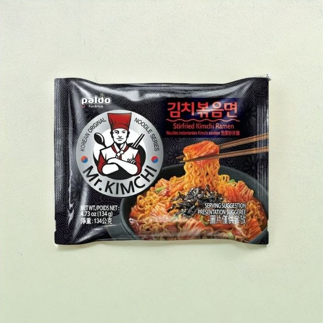 Korean Paldo Mr. Kimchi Spicy Korean Noodles Veg