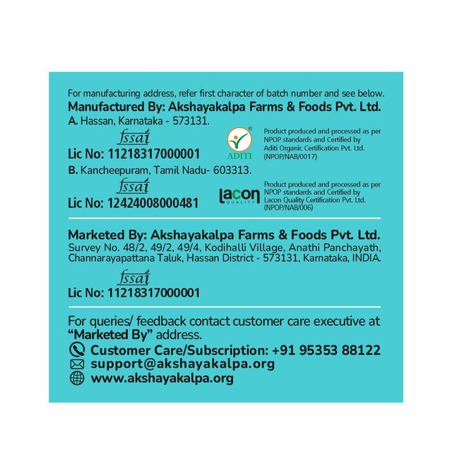 Akshayakalpa Organic Probiotic Curd Pouch(500gms) & Akshayakalpa - Organic Probiotic Buttermilk Spiced(200ml) Combo