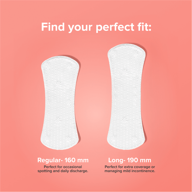 Nua Panty Liners for Daily Use (190mm)