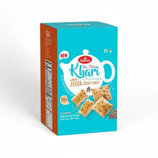 Haldirams Crispy Puffs - Whole Jeera 200 g Combo