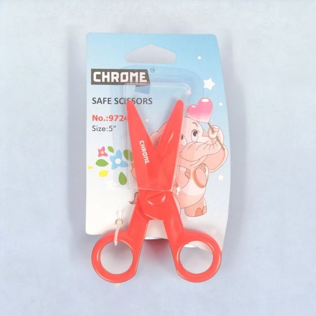 Chrome Kids Safe Scissors (Size -5")