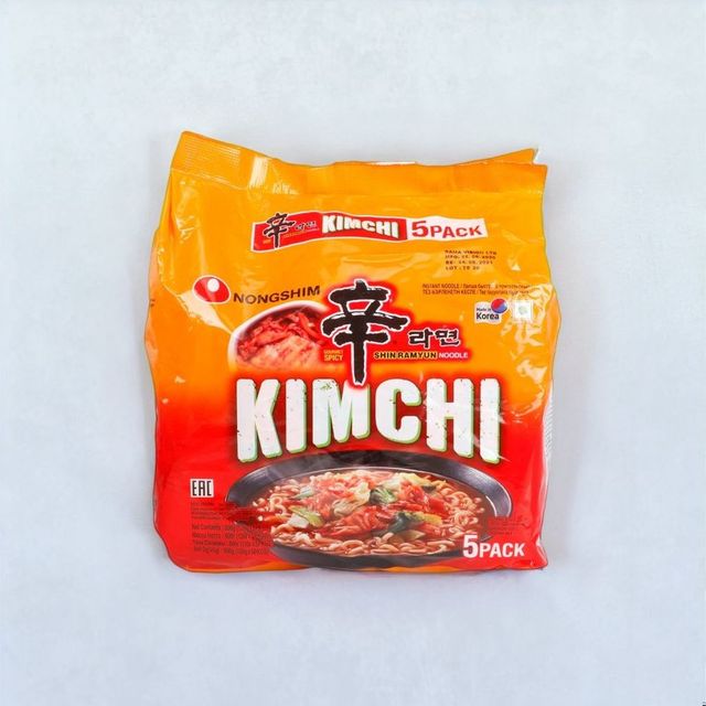 Orion K Snack Rings Kimchi Flavour(70gms) & Korean Nongshim Shin Kimchi (5 In 1)(600gms) Combo