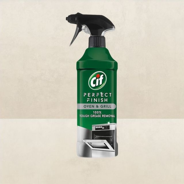 Cif Perfect Finish Oven & Grill Cleaner Spray | 100% Tough Grease Removal