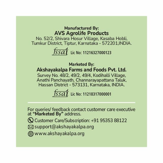 Akshayakalpa Organic Cold Pressed Virgin Coconut Oil