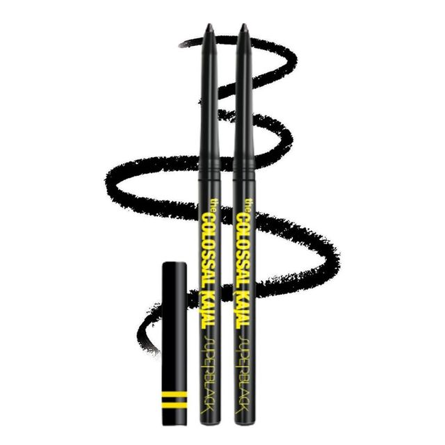 Maybelline New York Colossal Kajal Black Pack Of 2 - Black