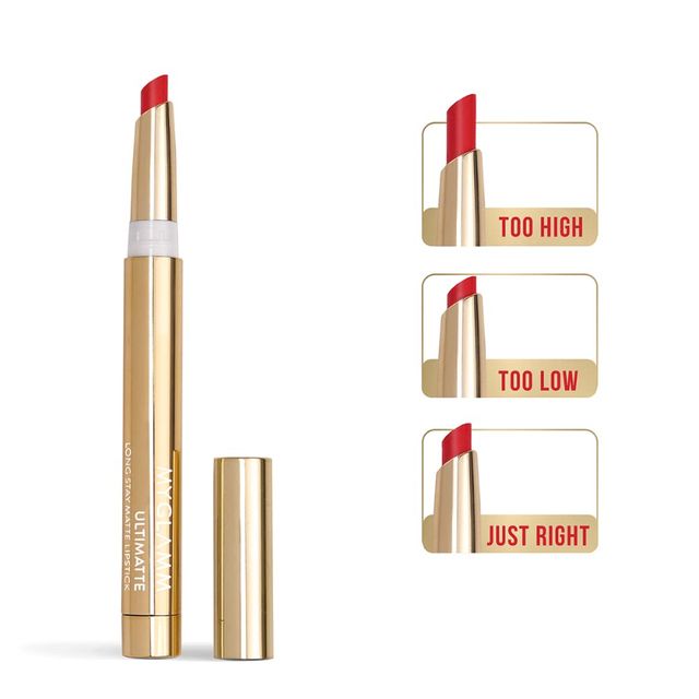 MyGlamm MyGlamm Ultimatte Long Stay Matte Lipstick-Foxy-1.3G