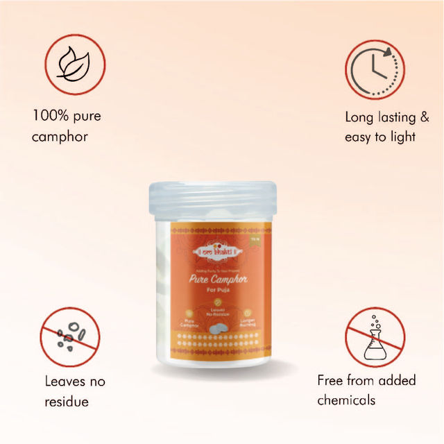 Om Bhakti Pure Camphor Small