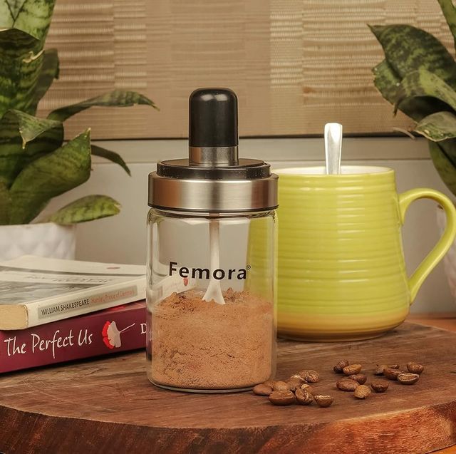Femora Borosilicate Glass Spoon Jar Chutney Jar Pickle Jar For Dinning Table 250Ml