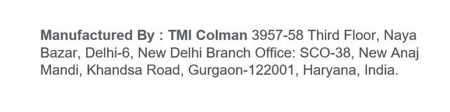 TMI Colman Rai Dana