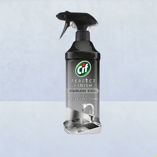 Cif Perfect Finish Stainless Steel Kitchen Cleaning Spray | Streak-Free Shine