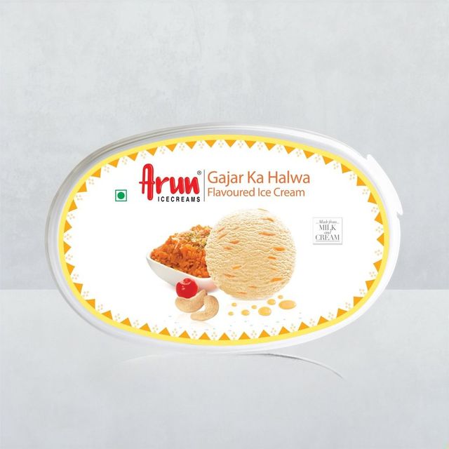 Arun Gajar Ka Halwa Ice Cream Tub