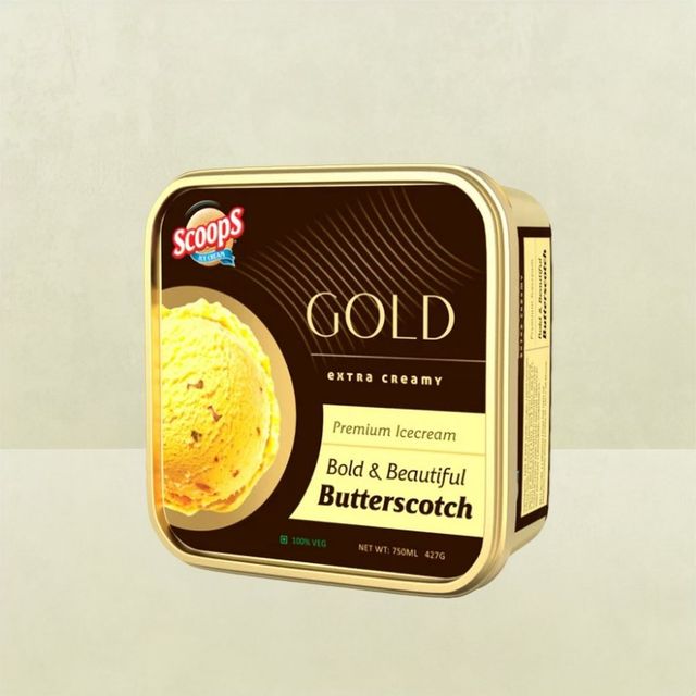 Scoops Bold & Beautiful Butterscotch Gold