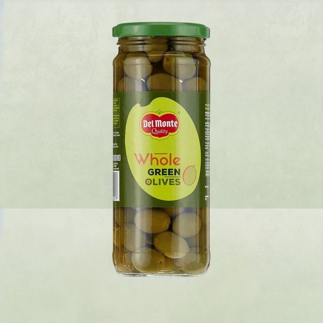 Del Monte Green Whole Olives