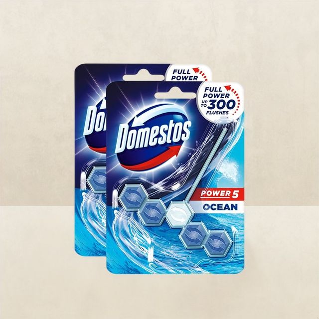 Domestos Ocean Scent Toilet Rim Block