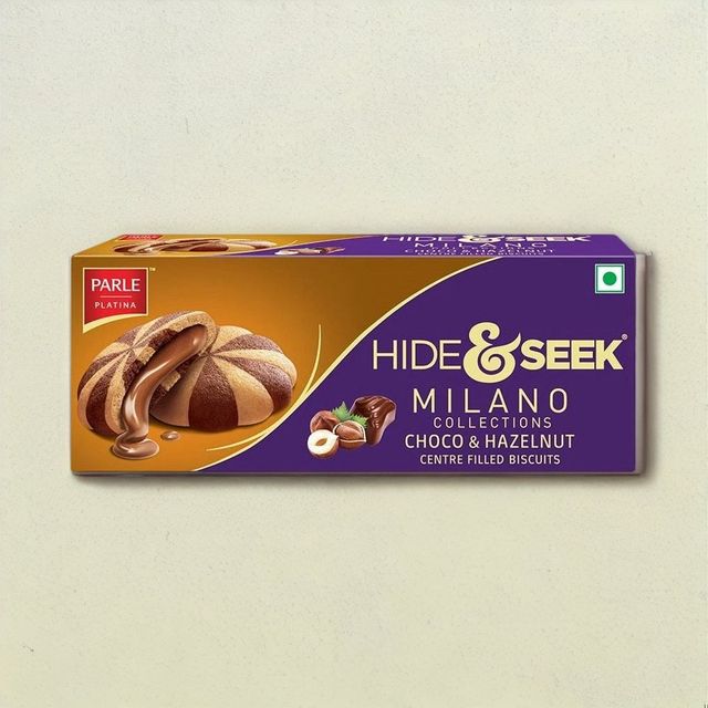 Parle Milano Choco & Hazelnut Chocolate Chip Biscuits