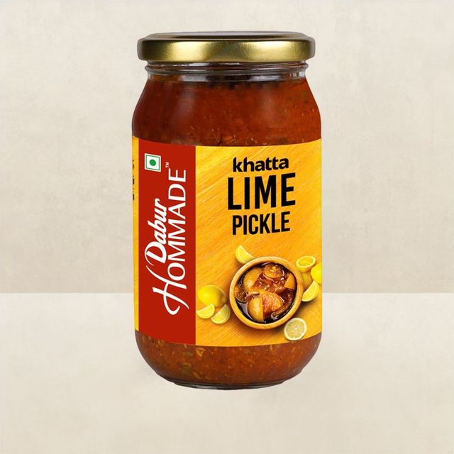 Dabur Hommade Lime Pickle Bottle