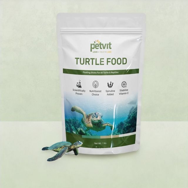 Petvit Turtle Food With Fish Meal Growth And Better Shell Health