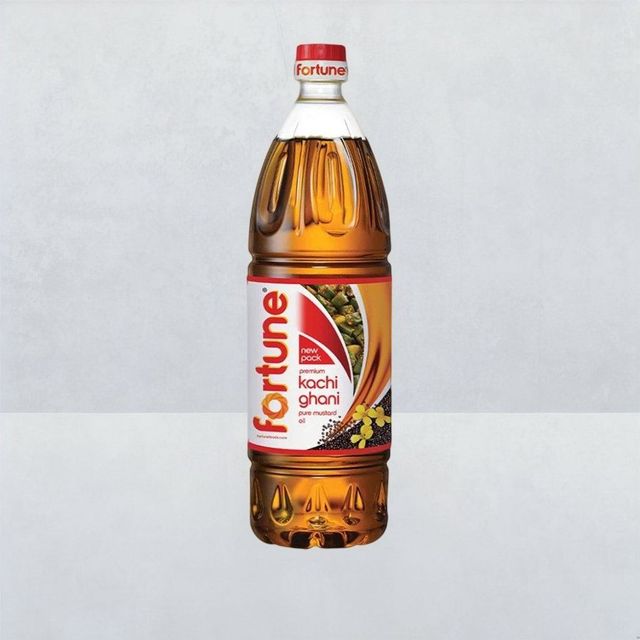 Fortune Kachi Ghani Mustard Oil Bottle(1l) & Fortune Soyabean Oil(1l) Combo
