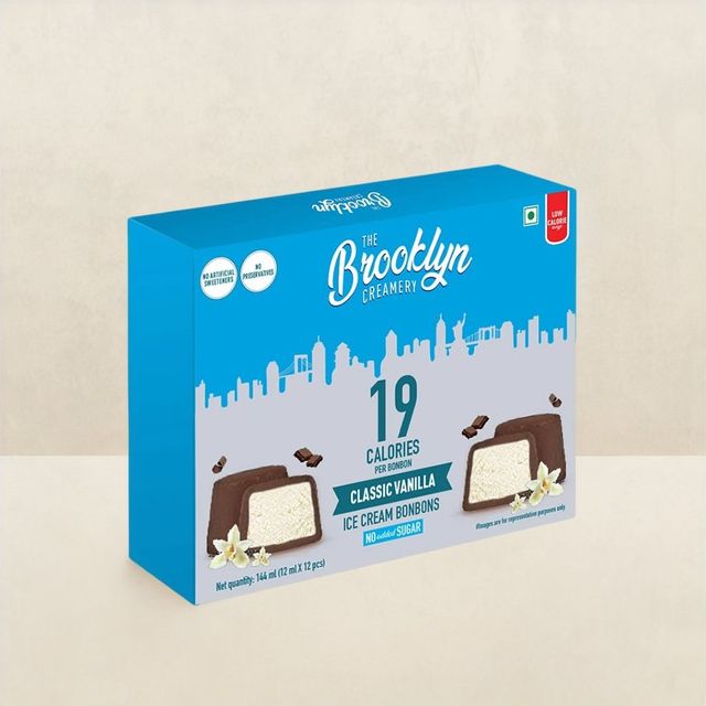 The Brooklyn Creamery Vanilla Bonbons(Zero Added Sugar)