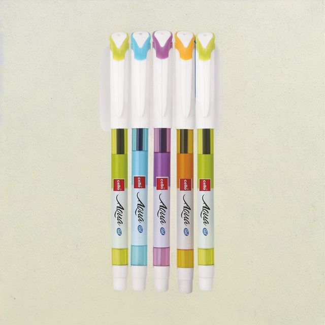 Cello Aqua Gelpen Blue - Blister of 5 (Blue)