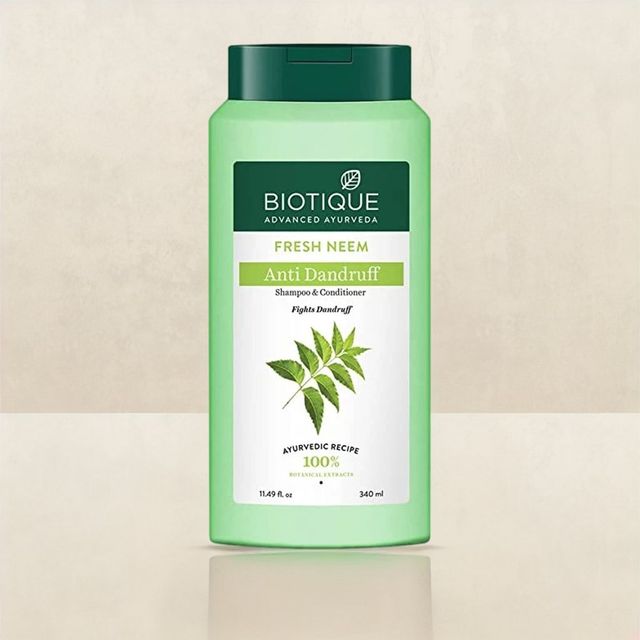 Biotique Fresh Neem Anti Dandruff Shampoo & Conditioner