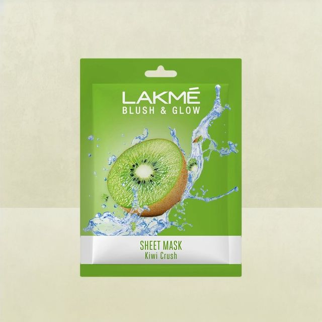 Lakme Blush & Glow Kiwi Sheet Mask