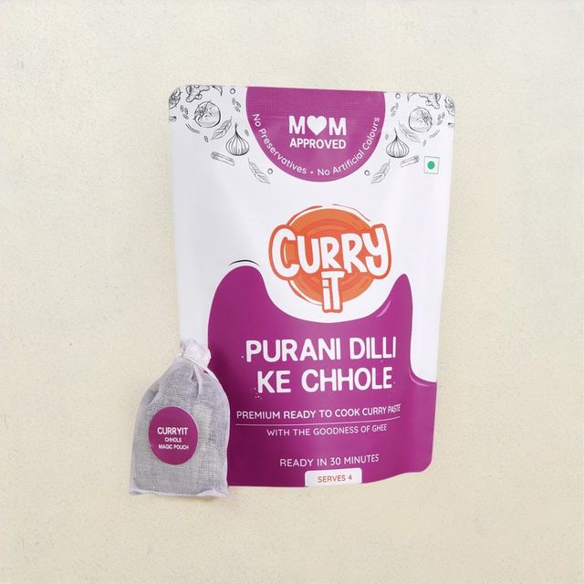 Curryit Purani Dilli Ke Chhole - Cooking Masala Paste